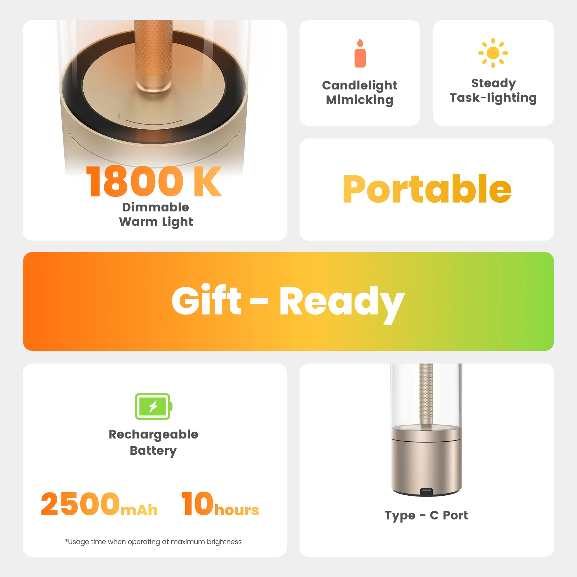 Yeelight×Wyze Candela Lamp - Image 5